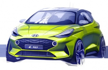 Опубликовано первое изображение нового Hyundai i10
