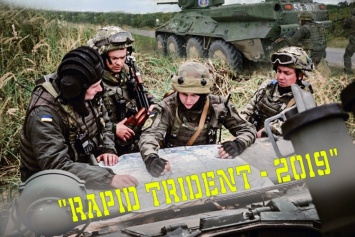13 сентября на Львовщине начнутся многонациональные военные учения Rapid Trident-2019