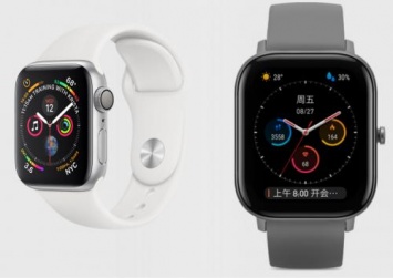 Xiaomi выпустила клон Apple Watch Series 4 за 8000 рублей