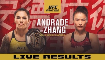 UFC Fight Night 157: Жанг нокаутировала Андраде и остальные результаты ивента