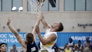 Украинские баскетболисты заняли 4 место на Всемирных пляжных играх в Дохе