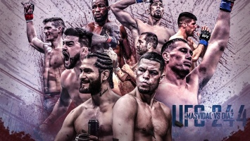 Файт-кард турнира UFC 244: Масвидаль - Диас, Тилл - Гастелум