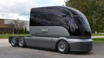 Компания Hyundai Motorsport презентовала концепт водородного грузовика HDC-6 Neptune (ФОТО)