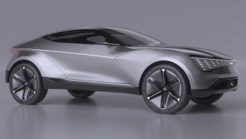 Kia представила концепт нового электрокроссовера Futuron