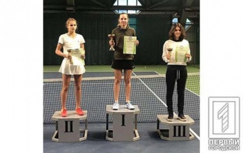 Криворожская теннисистка победила на Всеукраинском турнире среди юниоров