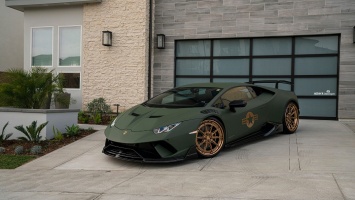 Спорткар Lamborghini превратили в «армейский» автомобиль
