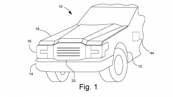 Ford запатентовал складную радиаторную решетку