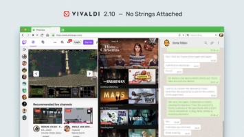 Релиз браузера Vivaldi 2.10: маскировка user-agent и меньше «партнерок»