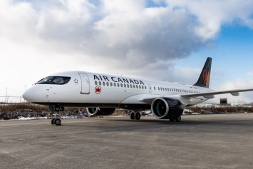 Air Canada первой в Америке получила Airbus A220-300