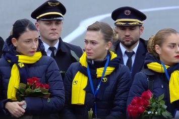 Тела погибших в Иране украинцев вернули в Украину: в «Борисполе» проходит церемония прощания