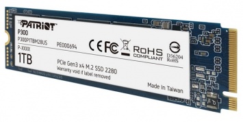 Patriot P300 - М.2 2280 PCIe Gen3 x4-твердотельные накопители емкостью до 2 ТБ
