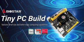 BIOSTAR представила материнку A10N-9630E MINI ITX Quad Core SoC