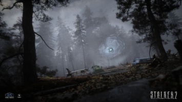 GSC Game World опубликовала первый скриншот S.T.A.L.K.E.R. 2 - аномалию в темном лесу
