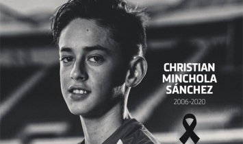 Ушел из жизни 14-летний нападающий Атлетико