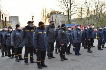 В Днепре встретили группу спасателей из Чернобыльской зоны