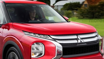 Фотографии обновленного Mitsubishi Outlander появились в Сети