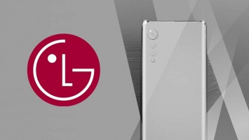 Смартфон LG Velvet 5G показан с фронтальной стороны