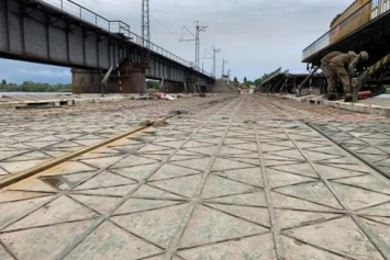 "Укравтодор" планирует за полгода заменить обвалившийся мост возле Никополя