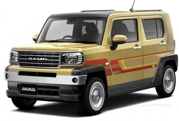 Японцы показали забавный тюнинг для Daihatsu Taft и Suzuki Hustler