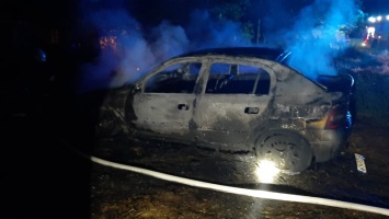 Ночью на Николаевщине сгорели два автомобиля (ФОТО)