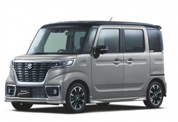 Suzuki обновила «минивэнистый» кей-кар Spacia (ФОТО)