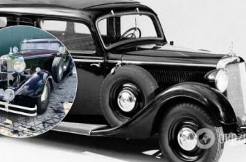 Mercedes 1941 года выставили на продажу в Киеве, но Штирлиц на таком не ездил. ФОТО
