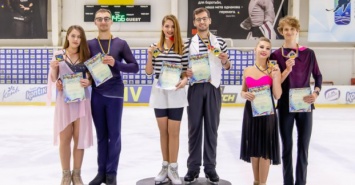 Харьковские фигуристы победили на этапе Кубка Украины