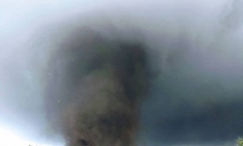 В Херсонской обл. прошел торнадо, принесший существенные разрушения
