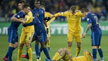 Сборная Украины по футболу проиграла товарищеский матч французам