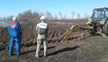 В Донецкой области восстанавливаю критическую инфраструктуру - СЦКК