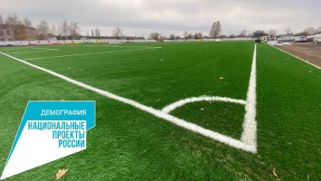 Нижнегорская спортшкола готовится к открытию нового футбольного поля