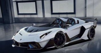 Показали новую эффектную модель Lamborghini без лобового стекла