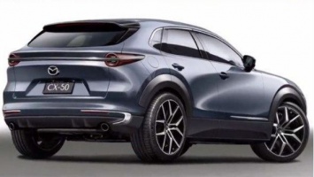 Появились первые изображения нового кроссовера Mazda CX-50