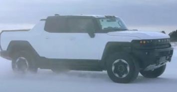 General Motors испытал новый внедорожник Hummer (ВИДЕО)