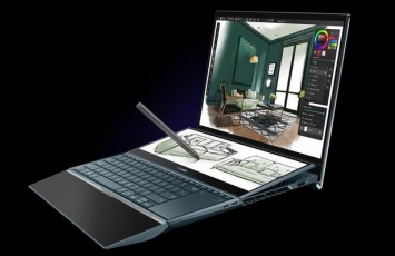 В Украине начались продажи ASUS ZenBook Pro Duo 15 OLED с двумя дисплеями. Цена - 125 000 грн