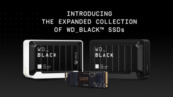 Western Digital представила три новых SSD серии WD_BLACK и бренд SanDisk Professional