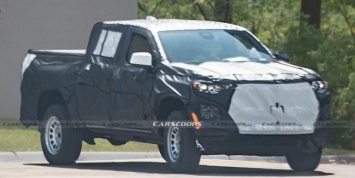 Новый Chevrolet Colorado уже покрасовался «мускулами» на фото