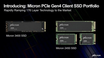 Micron представила скоростные SSD PCIe 4.0 на базе 176-слойных чипов флеш-памяти TLC 3D NAND