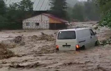 Паводок на Закарпатье разрушил дороги и подтопил дома - видео стихии