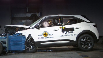 Видео: Кроссовер Opel Mokka 2021 года заработал 4 звезды в краш-тестах Euro NCAP