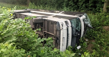 ДТП с пассажирским автобусом под Ровно спровоцировал пешеход, - МВД