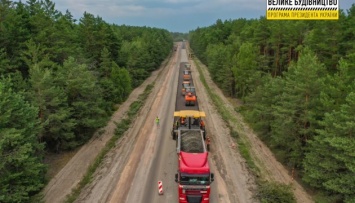 Возле Бердичева строят двухуровневую развязку для маршрута Киев - Кишинев