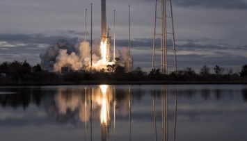 Украинский-американская ракета Antares вывела на орбиту корабль с грузом для МКС