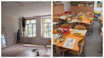 Метеостанция, мебель, ноутбуки и ремонты: как подготовили учебе школы Новомосковска за 8 млн грн
