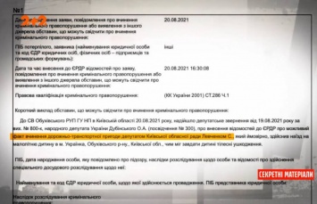 Депутат Киевского облсовета Левченко хранит 18 млн гривен наличными