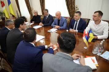 Мэр Одессы встретился с армянской делегацией. Фото