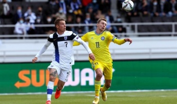 Финляндия одержала минимальную победу над Казахстаном