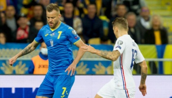 Украина сыграла вничью с Францией в отборе чемпионата мира-2022 по футболу