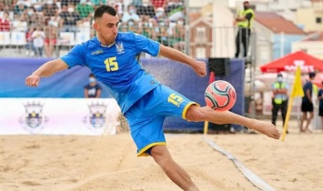 Сборная Украины по пляжному футболу уступила Италии