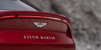 Шпионы сфотографировали мощный Aston Martin DBX